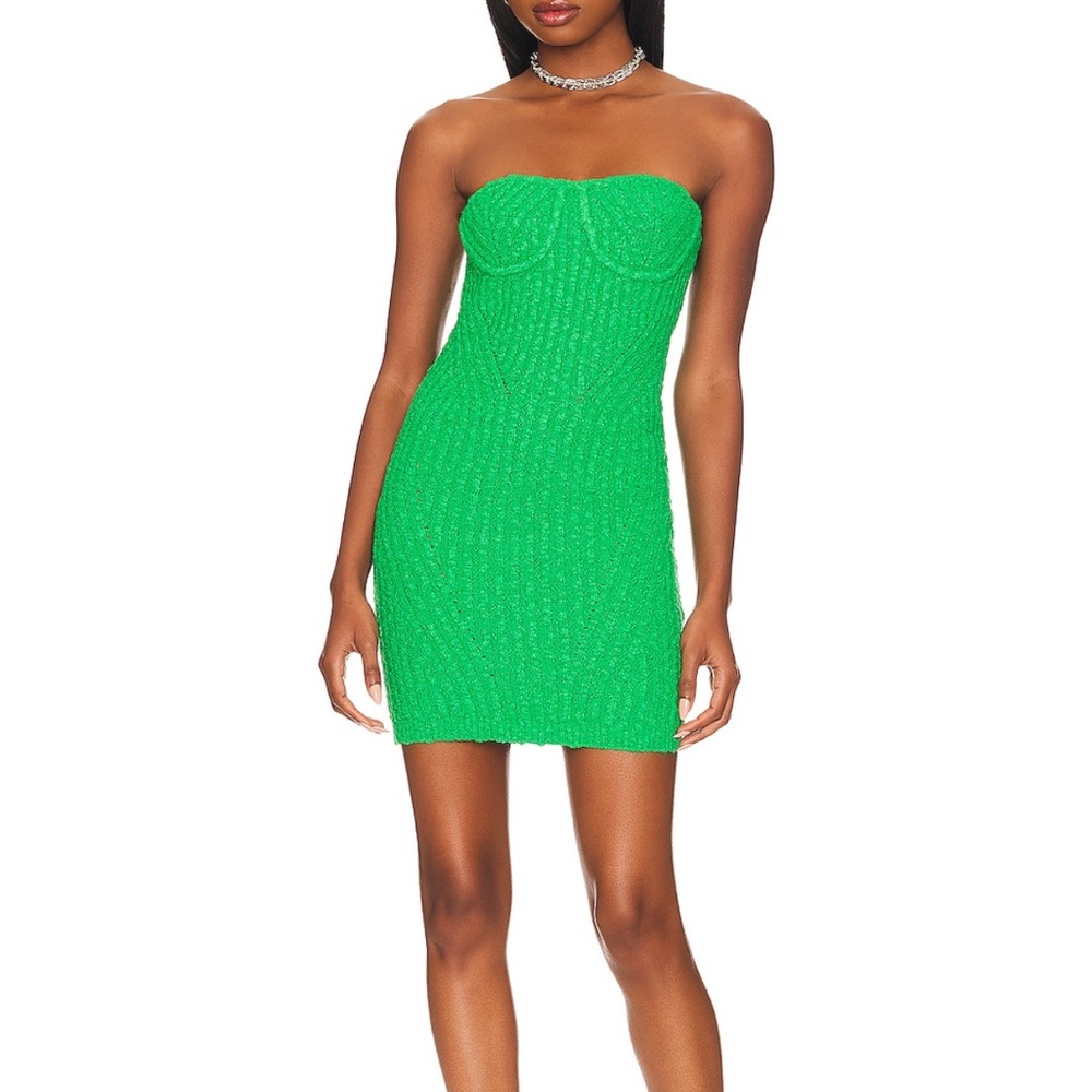 NBD Green Mini Dress